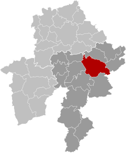 Ciney Namur Belgium Map